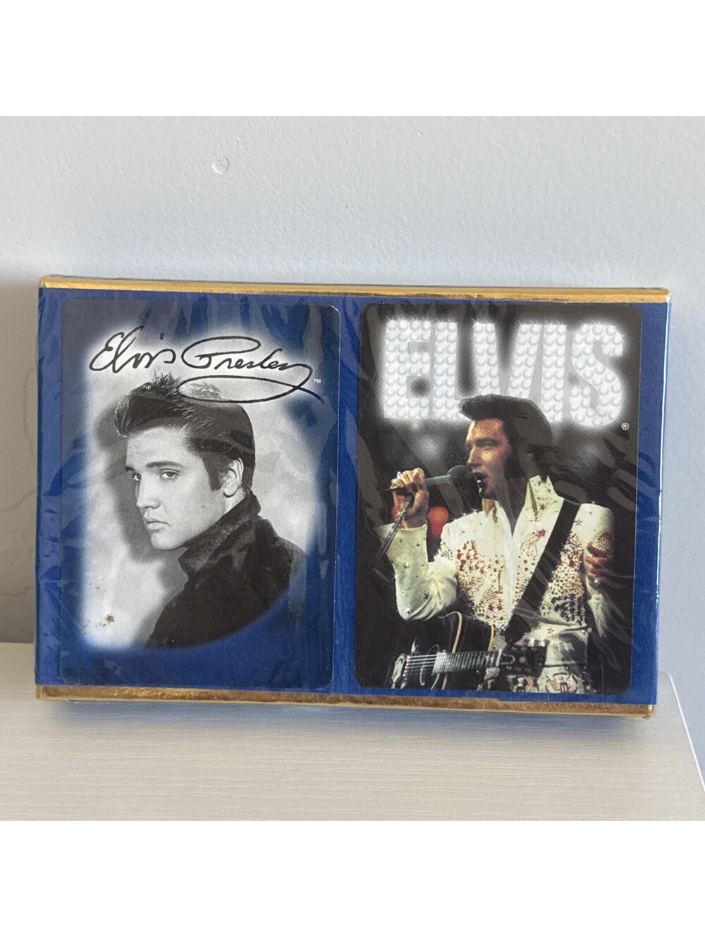 Vintage 2000 Elvis Presley 2 decks of Playing Cards, New Sealed